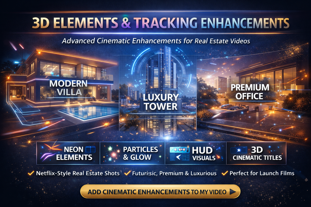 5. 3D Tracking & Elements Enhancements (Cinematic AR Pack) UK